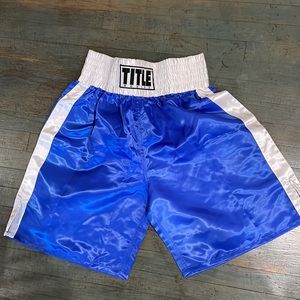 Title boxing shorts size XXL.